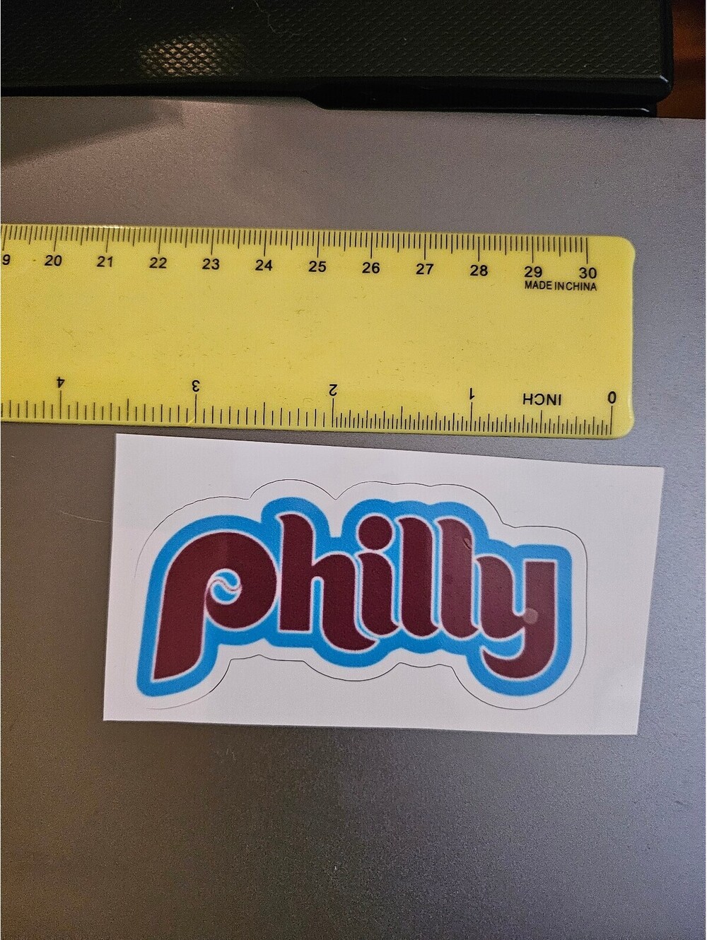 "Philly" Philadelphia Phillies - vinyl Sticker - for laptop/bottle/etc - NEW